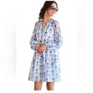 J. Marie Magnolia Long Sleeve Dress